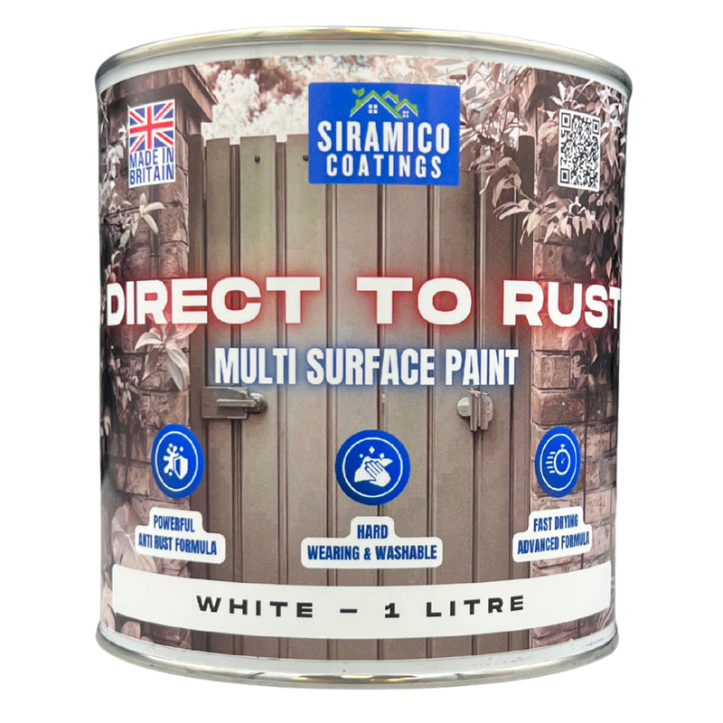 Direct To Rust | 1 Litre - Satin | Siramico Coatings