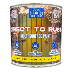 Direct To Rust | 1 Litre - Satin | Siramico Coatings