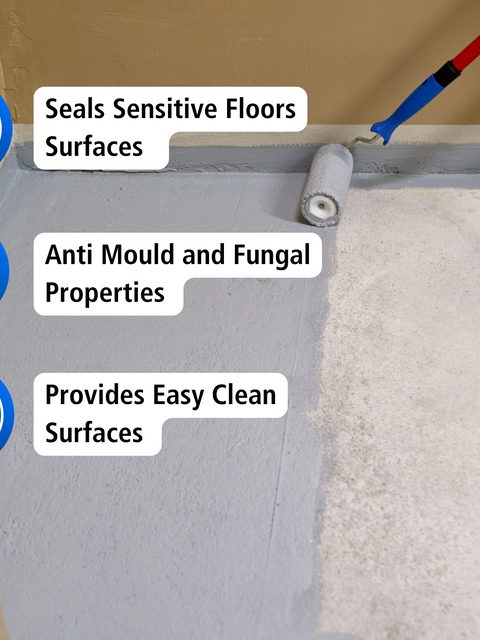 One Coat Anti-Slip Floor Paint | 1 - 5 Litres I Waterbased, Quick Drying Formula | Black - Dark Grey - Mid Grey - Light Grey - White