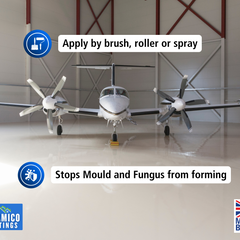 One Coat - Ultra Heavy Duty Primerless Garage Floor Paint - 5 Litres - White - Green - Light Grey - Brown - Anthracite