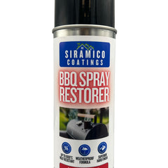 All in One Primerless BBQ, Firepit & Smoker Spray Paint Restorer | High Temperature Paint Formula up to 1000°C | Matt Black, Red or White | 400ml