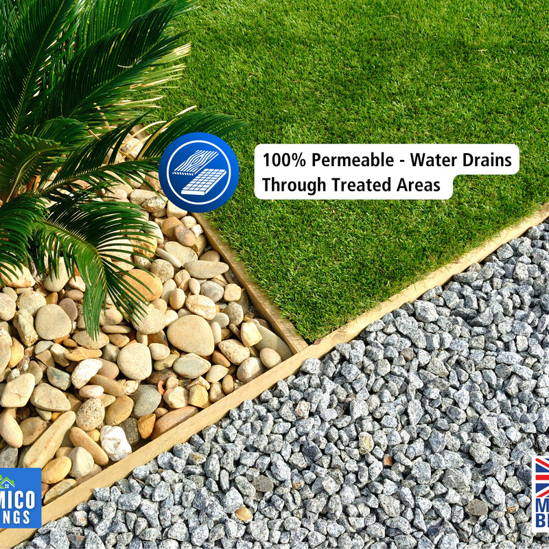 Bark & Mulch Glue ECO-Resin™ Holder Binder | 5 litres | Waterbased Binder for Bark & Mulch on Borders, Patios & Garden Paths. Non Toxic & Pet Friendly