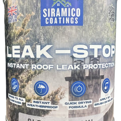 Leak-Stop™ Rapid Roof Repair | Clear - 0.5, 1 & 2.5 Litres | Instant Leak Prevention Solution