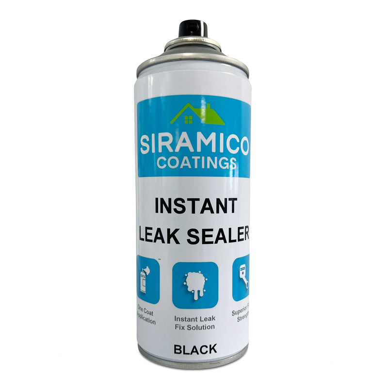 Instant Leak Sealer | Black, Grey, White & Clear - 400ml | Aerosol Spray