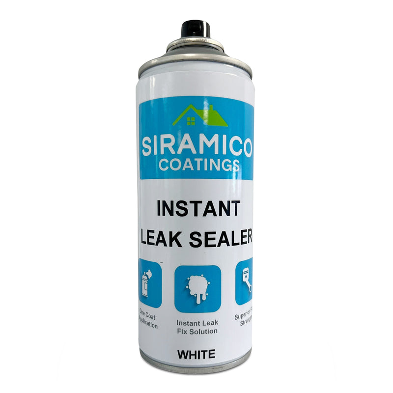 Instant Leak Sealer | Black, Grey, White & Clear - 400ml | Aerosol Spray