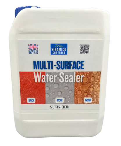 Multi-Surface Water Sealer | Clear Waterproofer | 5 L | Universal Water Sealer