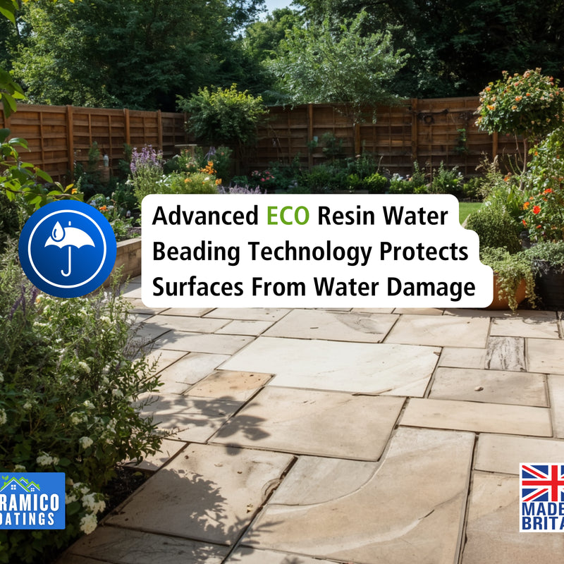 Natural Stone Sealer 5L I Water-Based Stone Impregnator & Sealant I Breathable Patio Sealer for Sandstone, Limestone, Granite, Slate & Concrete