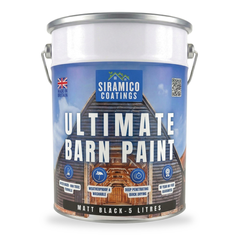 Ultimate Barn Paint Matt Black 5 Litres