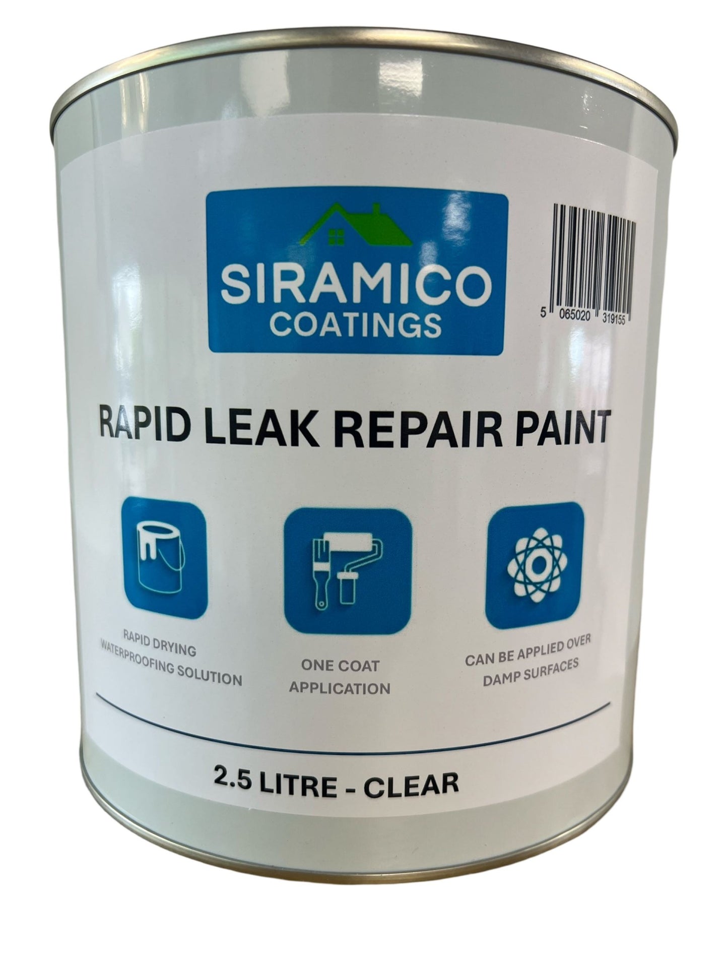 Rapid Leak Repair Paint | Clear - 2.5 Litre | Leak Prevention Solution