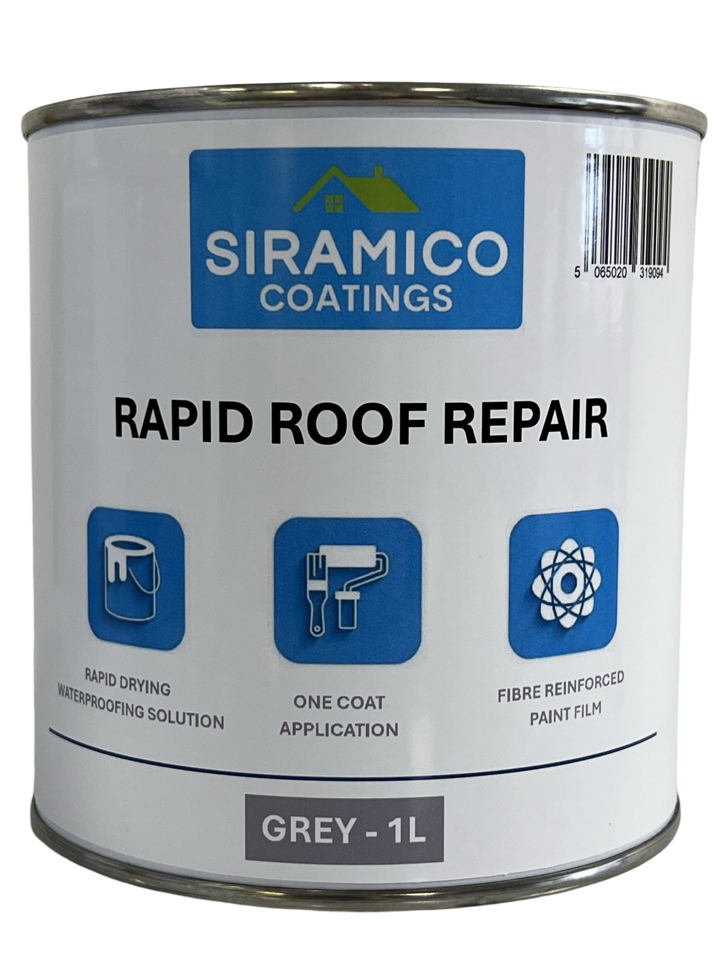 Rapid Roof Repair | Grey - 1 Litre | Leak Prevention Solution