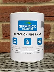 Safe Touch Pipe Paint - 1 Litre - Thermal Insulation Paint for Pipes - SafeTouch Properties