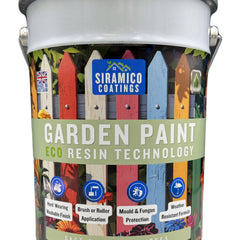 Garden Paint – 5 Litres - Eco Resin Premium One Coat Garden Paint for Garden Furniture