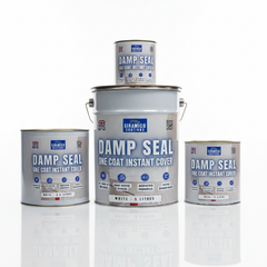 Damp Seal One Coat | 1, 2.5 & 5 Litres - Matt White | Siramico Coatings