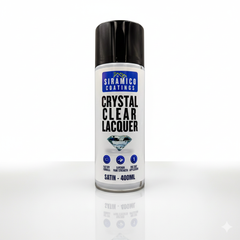 Crystal Clear Lacquer | Gloss, Satin & Matt - 400ml Aerosol | Multi-Surface Protection