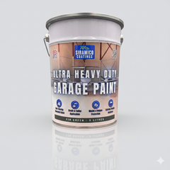 One Coat - Ultra Heavy Duty Primerless Garage Floor Paint - 5 Litres - White - Green - Light Grey - Brown - Anthracite