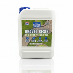 GRAVEL RESIN ECO-Bond™ | 5 litres | Premium Glue Binder Holder for Gravel, Stone, Bark, Rubber & Mulch for Landscaping Borders, Patios & Garden Paths. Non Toxic & Pet Friendly