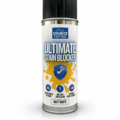 Ultimate Damp & Stain Blocker Spray | Matt White - 400ml Aerosol | Universal Stain Blocker