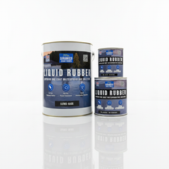 Siramico Coatings Liquid Rubber Roof Coating | 500ml & 1 Litre | Instant Leak Seal Technology I Quick Drying, One Coat Waterproofing Sealant | Black, Grey & Clear