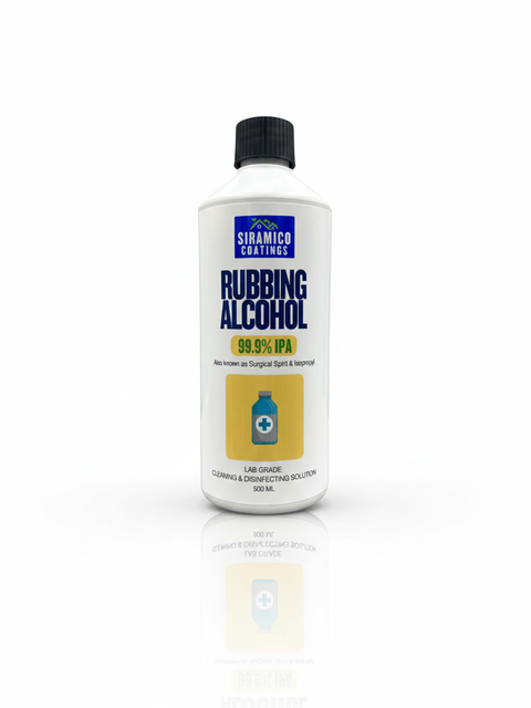 Rubbing Alcohol Surgical Spirit 99.9% Isopropyl IPA Disinfecting, Cleaning & Degreasing 500ml Lab Grade