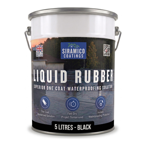 Liquid Rubber Roof Coating – 5L | One Coat Leak Seal & Waterproofing