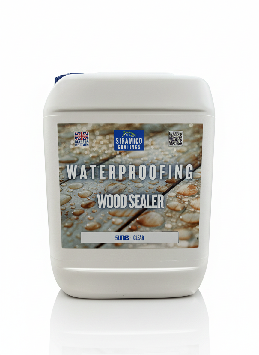 Acrylic Waterproofing Wood Sealer I 5 Litres I Clear Finish