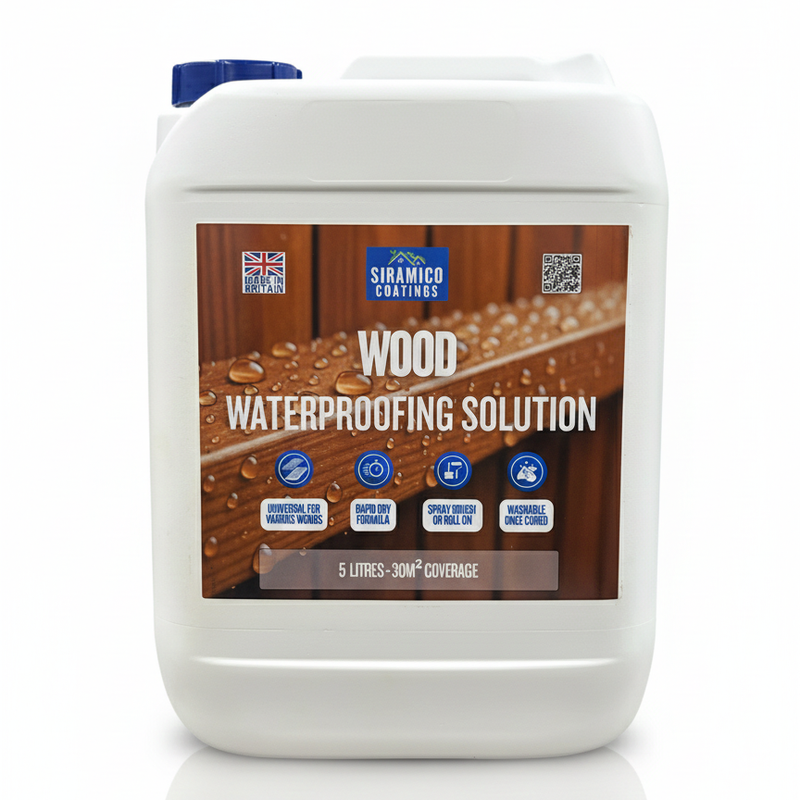 Wood Waterproofing Preserver Solution I 5 Litres I Clear Matt Finish