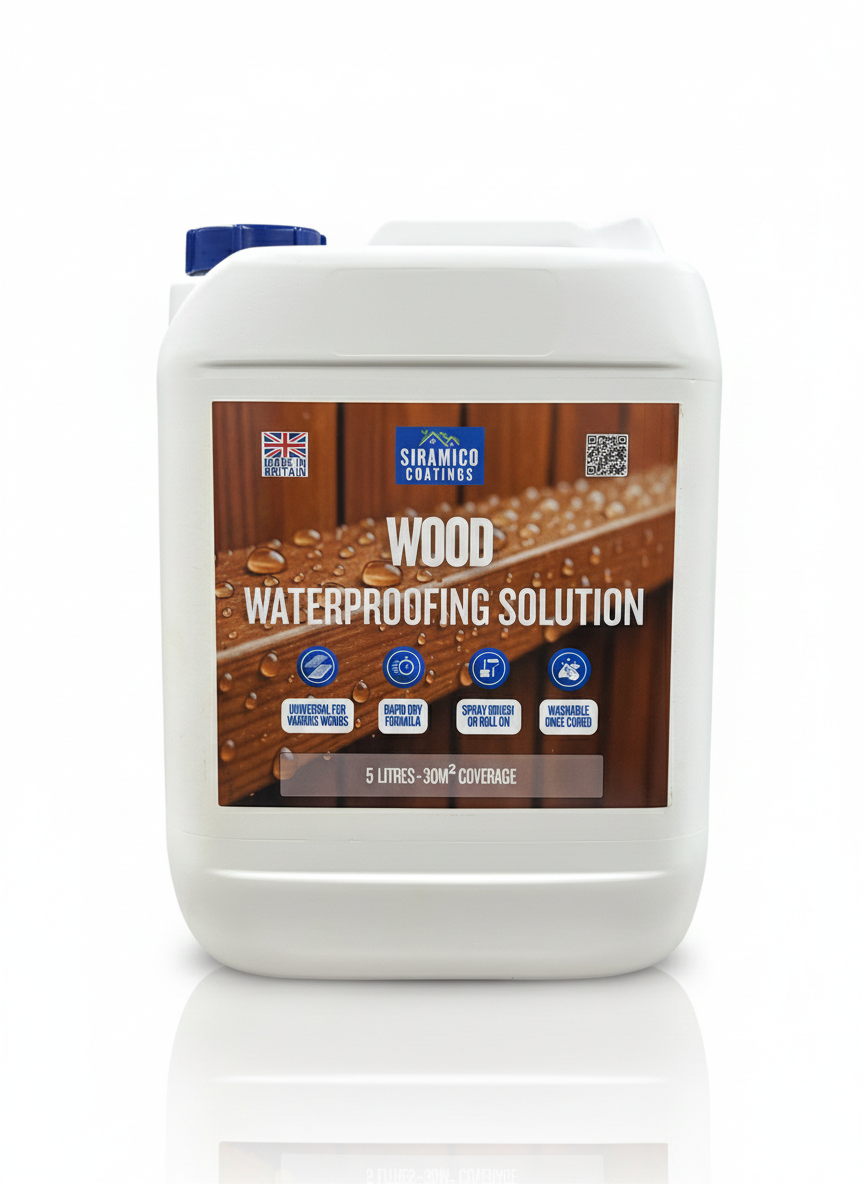Wood Waterproofing Preserver Solution I 5 Litres I Clear Matt Finish