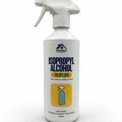 99.9% Isopropyl IPA Disinfecting, Cleaning & Degreasing Trigger Spray 500ml Lab Grade