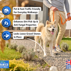 Bark & Mulch Glue ECO-Resin™ Holder Binder | 5 litres | Waterbased Binder for Bark & Mulch on Borders, Patios & Garden Paths. Non Toxic & Pet Friendly