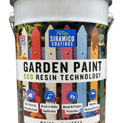 Garden Paint – 5 Litres - Eco Resin Premium One Coat Garden Paint for Garden Furniture