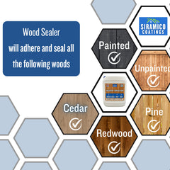 Wood Sealer I 5 litres I Clear Waterproof Wood Treatment for Decking, Fences, Sheds & Garden Furniture I UV & Weather Resistant Outdoor Wood Protector