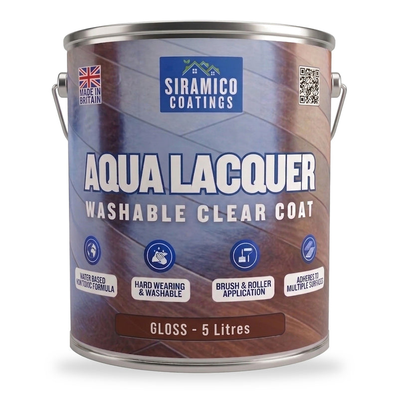 Aqua Lacquer Gloss 5 Litres