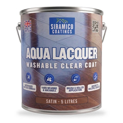 Aqua Lacquer Satin 5 Litres