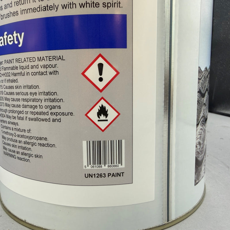 Siramico - Asbestos Guard™ | Sealant Paint & Coating - Full Protection for Cladding, Gutters and Roofs | 1 Litre or 5 Litres - Clear, Grey or Black