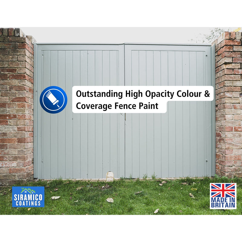 Fence Paint – outstanding high opacity colour and coverage