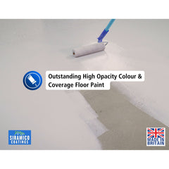 Garage Floor Paint – outstanding high opacity colour and coverage