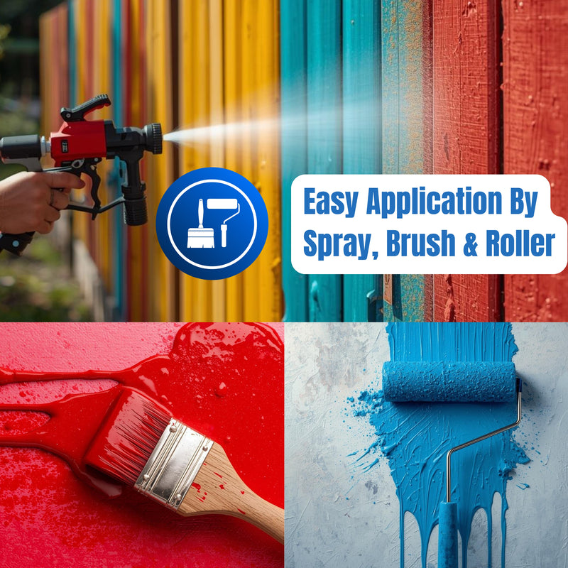 Garden Paint – 1 Litre - Eco Resin Premium One Coat Garden Paint for Garden Furniture