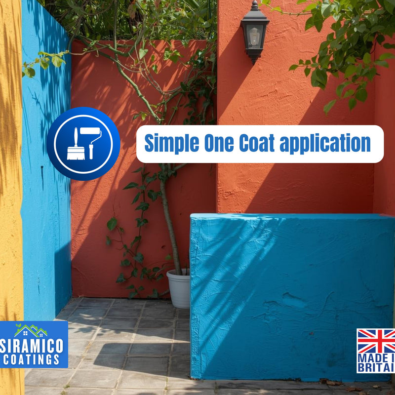 Garden Paint – 1 Litre - Eco Resin Premium One Coat Garden Paint for Garden Furniture