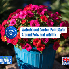 Garden Paint – 1 Litre - Eco Resin Premium One Coat Garden Paint for Garden Furniture
