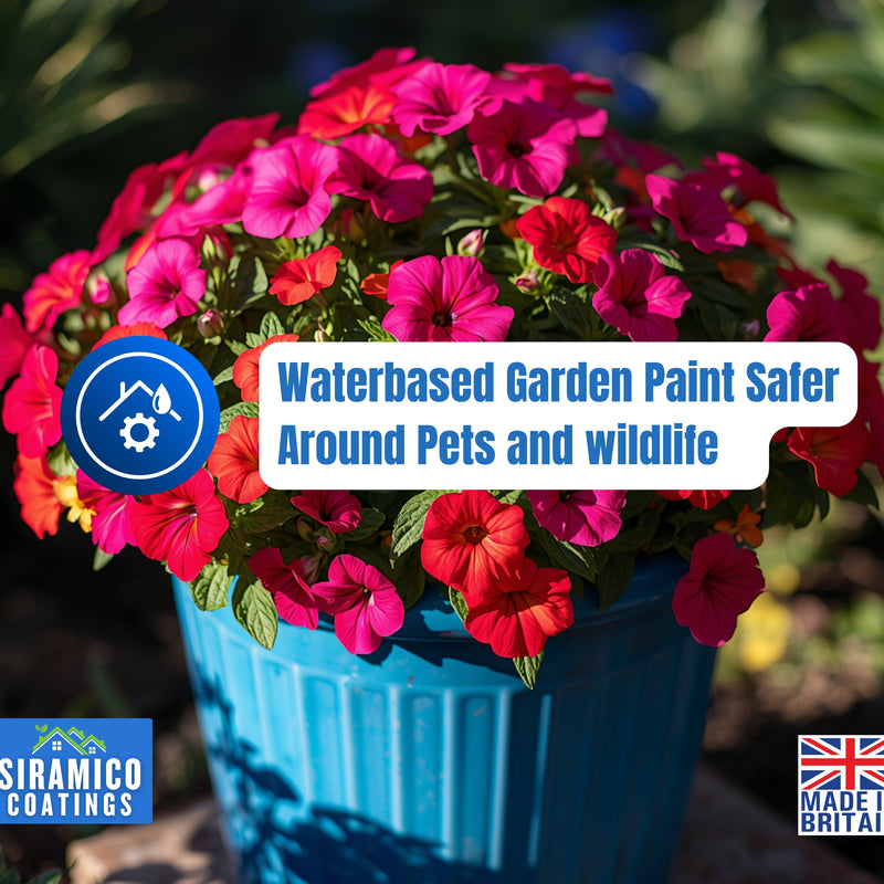 Garden Paint – 1 Litre - Eco Resin Premium One Coat Garden Paint for Garden Furniture