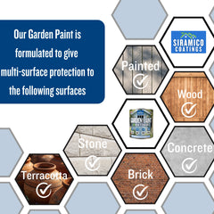 Garden Paint – 1 Litre - Eco Resin Premium One Coat Garden Paint for Garden Furniture