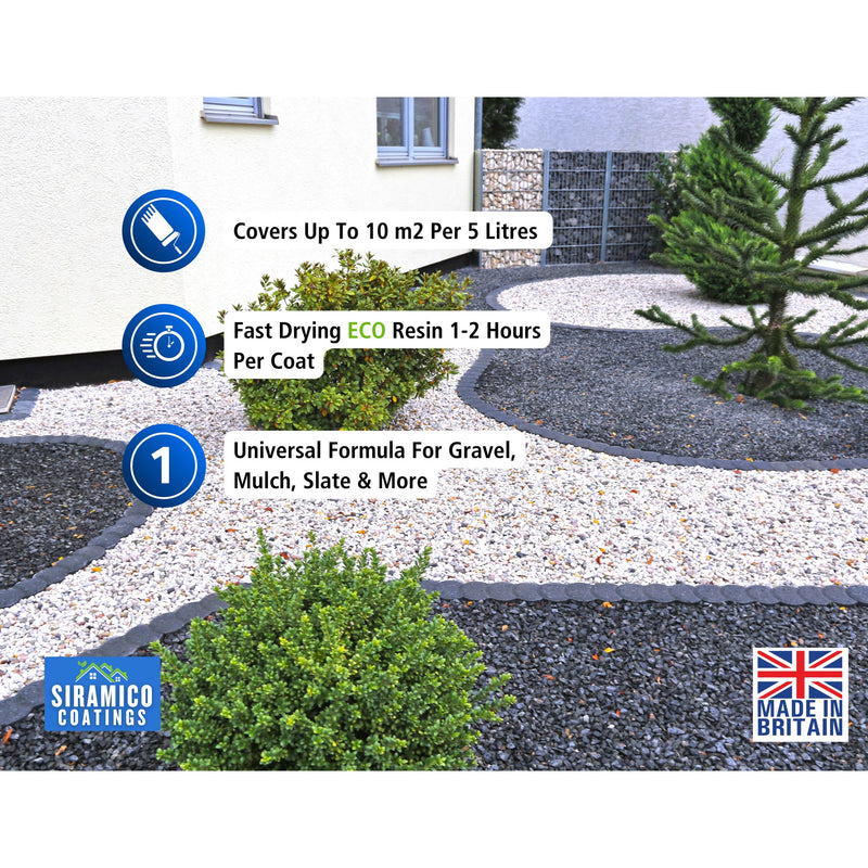 Covers up to 10m² per 5 litres, fast drying 1–2 hours per coat