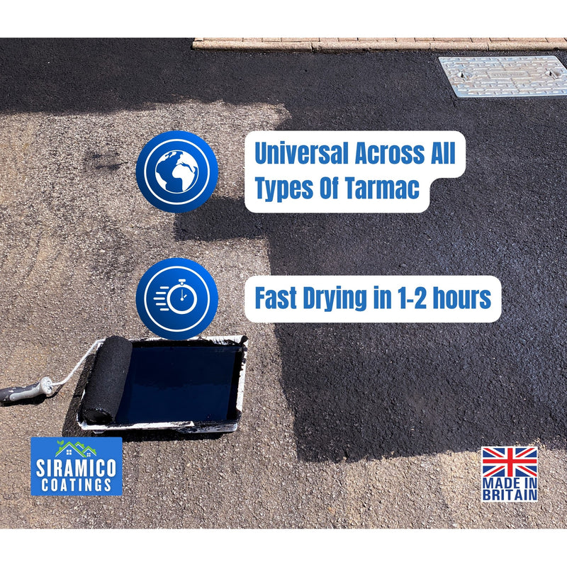 Universal across all types of tarmac, fast drying