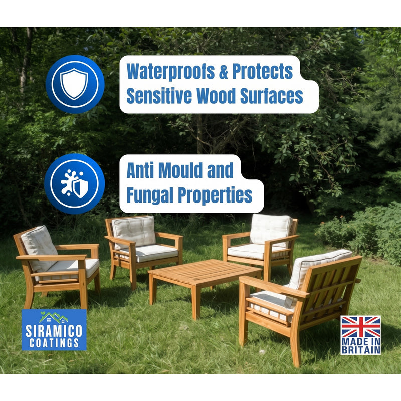 Acrylic Waterproofing Wood Sealer waterproofs and protects wood, anti mould and fungal